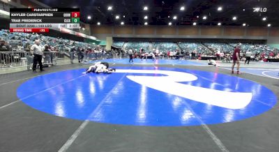 149 lbs Consi Of 16 #2 - Khyler Carstarphen, Grand View vs Trae Frederick, Clackamas