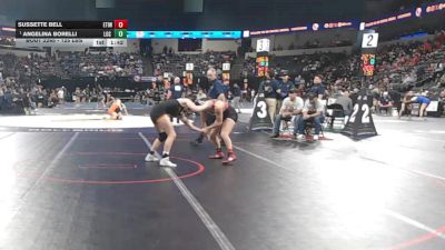 125 lbs Round Of 16 - Sussette Bell, Etiwanda (SS) vs Angelina Borelli, Los Banos (SJ)