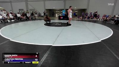 215 lbs Semis & 3rd Wb (16 Team) - Kaison Smith, Oregon vs Christian Preston, Alabama