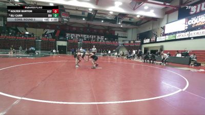 149 lbs Cons. Round 3 - Kolter Burton, Oklahoma State vs Eli Carr, Brown