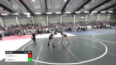 88 lbs Quarterfinal - Andres Garcia, Garcia Wrestling vs Jared Badilla, Relentless