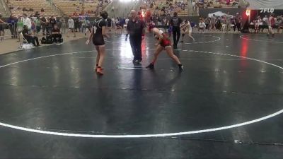 128 lbs Champ. Round 1 - Kathleen Shadowens, Cheatham County vs Willow Hill, Creek Wrestling Club
