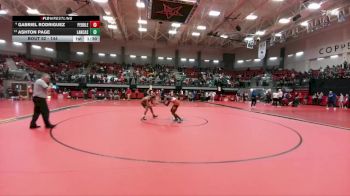 144 lbs Champ. Round 1 - Ashton Page, Lancaster vs Gabriel Rodriguez, Pebble Hills