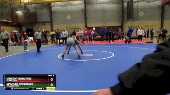 138 lbs 7th Place Match - Spencer Barnhart, Malvern Prep vs Vincent Bouzakis, Notre Dame