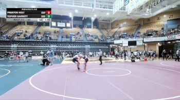 149 lbs Cons. Round 4 - Topher Garrett, Carl Albert State vs Preston Holt, CSU Pueblo