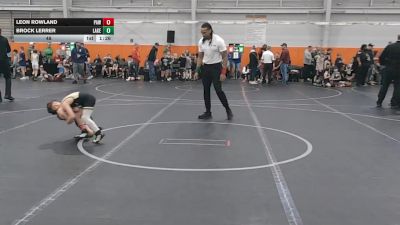 48 lbs Round 1 (4 Team) - Brock Lerrer, Lake WC vs Leon Rowland, PAW