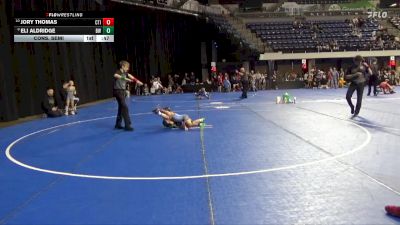 60 lbs Cons. Semi - Jory Thomas, CIWC Team Intensity vs Eli Aldridge, Blaine Wrestling