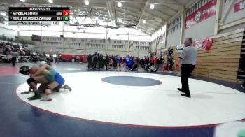135 lbs Cons. Round 5 - Jaycelin Smith, Heritage (Brentwood) vs Emelia Velasquez-Owsiany, Willits