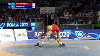 45 kg 1/4 Final - Omur Uulu, Kyrgyzstan vs Payam Balootaki, Iran