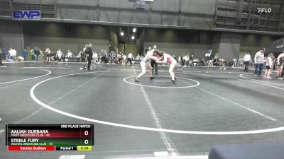 130 lbs 3rd Place Match - Aaliah Guebara, Maize Wrestling Club vs Steele Fury, Wichita Wrestling Club