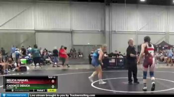 132 lbs Round 2 (8 Team) - Caylynn Chandler, Michigan Blue vs Alexis Janiak, Illinois