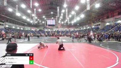 65 lbs Round Of 16 - Eli Trujillo, Juggernaut WC vs Carter Parks, Brighton WC