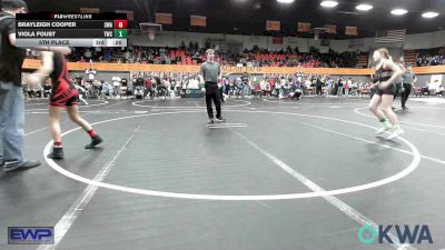 98 lbs Final - Weslee Frith, Duncan Demon Wrestling vs BlakeLee Smith, Hinton Takedown Club