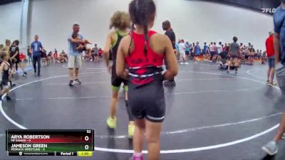 52 lbs Finals (2 Team) - Arya Robertson, MF Savage vs Jameson Green, Pedraza Wrestling