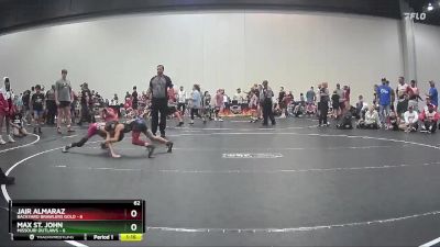 62 lbs Finals (2 Team) - Jair Almaraz, Backyard Brawlers Gold vs Max St. John, Missouri Outlaws