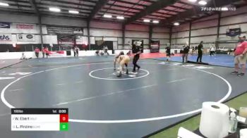 160 lbs Quarterfinal - William Ebert, Southside Wrestling Club vs Luke Pinzino, Dungeon