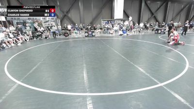 144 lbs Clinton Shepherd, Indiana Gold vs Charles Vanier, Minnesota Blue