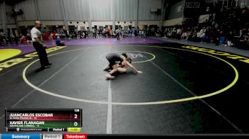 126 lbs Round 1 (16 Team) - Xavier Flanagan, Southlake Carroll vs Juancarlos Escobar, El Paso Franklin