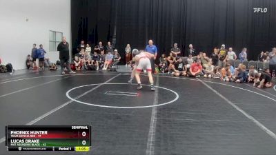 160 lbs Semis (4 Team) - Phoenix Hunter, Team Gotcha Red vs Lucas Drake, Mat Assassins Black