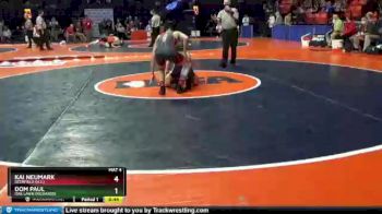 2 lbs Champ. Round 1 - Kai Neumark, Deerfield (H.S.) vs Dom Paul, Oak Lawn (Richards)