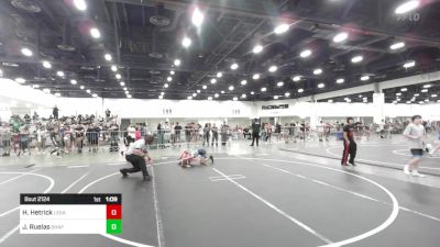 98 lbs Round Of 16 - Hayden Hetrick, Legacy Boltz WC vs Josiah Ruelas, Shafter Youth Wrestling