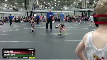 48 lbs Round 3 (4 Team) - JD Hamper, Warhawk National Team vs Levi Mathew, Dragons United