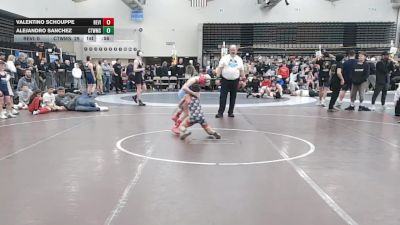 62 lbs Rr Rnd 2 - Valentino Schouppe, Revival X vs Alejandro Sanchez, CT Whale Orca - K3