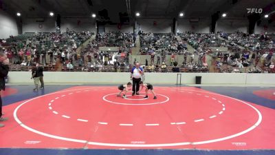 60 lbs Quarterfinal - Grayson Clark, Pedraza Wrestling vs Sebastian Siford, The Storm Wrestling Center