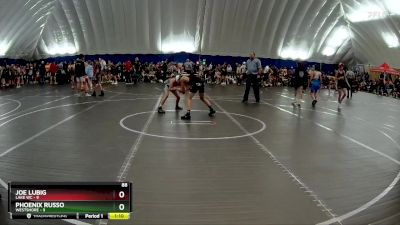 88 lbs Round 3 (8 Team) - Phoenix Russo, Westshore vs Joe Lubig, Lake WC