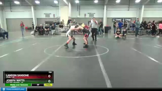 130 lbs Round 1 (4 Team) - Izaac Robertucci, MJWL vs Austin Smith ...