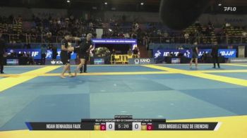 Noah Benhaoua Faux vs Igor Miguelez Ruiz De Erenchu 2026 IBJJF European NoGi