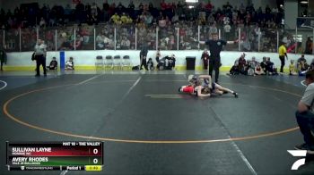 64 lbs Semifinal - Avery Rhodes, Yale Jr Bulldogs vs Sullivan Layne, Monroe WC