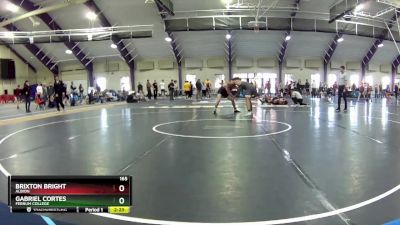 165 lbs Cons. Round 5 - Brixton Bright, Albion vs Gabriel Cortes, Ferrum College