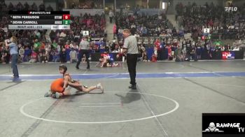 67 lbs Quarterfinal - Kai Stevens, Animal House vs Wade Brady, Ogden`s Outlaws