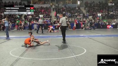 67 lbs Quarterfinal - Kai Stevens, Animal House vs Wade Brady, Ogden`s Outlaws