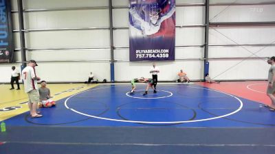 100 lbs Rr Rnd 2 - Ayden Rios, Mat Assassins White vs Joshua Hamilton Jr, Dueling Bandits