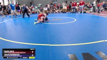126 lbs Cons. Round 4 - Taven Deck, Crook County High School Wrestling vs Travis Rodriguez, Reality Sports Wrestling Club