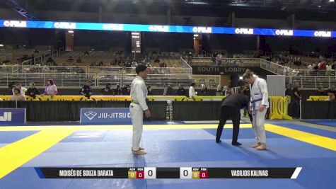 Moisés De Souza Barata vs Vasilios Kalivas 2025 Pan Jiu Jitsu IBJJF Championship