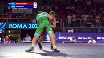 80 kg Repechage #3 - Wojciech Iwanowski, Poland vs Oliver Kovacs, Hungary