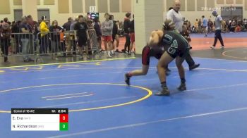 Consolation - Erik Eva, Davidson vs Nickolas Richardson, University Of Mount Olive