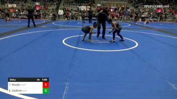 85 lbs Semifinal - True Woods, NM Matador Beast vs Eli Cadena, Maverick Elite Wrestling