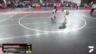 130 lbs Cons. Round 3 - Antonino Robinson, Crivitz vs Nolan Ferrell, Askren Wrestling Academy