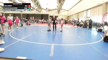 95 lbs Rr Rnd 1 - Isla Kiney, Sassie Lassies FIWC vs Dani Schlachter, MGW Surf Savages
