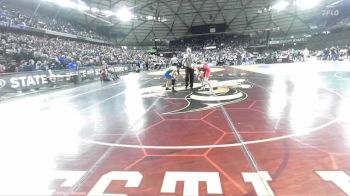 Boys 3A 113 lbs Champ. Round 2 - Jackson Mostrom, Liberty (Issaquah) vs Bergen Breiwick, Snohomish