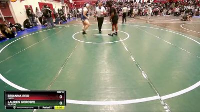 235 lbs Cons. Semi - Lauren Gorospe, Milpitas vs Brianna Reid, Chico