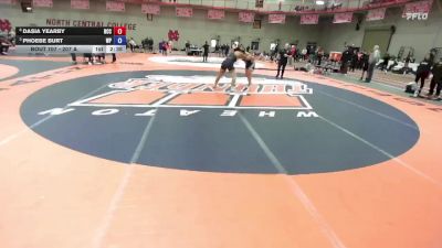 207 A 5th Place Match - Phoebe Burt, William Penn vs Dasia Yearby, North Central (IL)