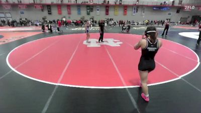 138 B 1st Place Match - Taylor Engelen, Unattached vs Nevaeh Leonard, Chadron State