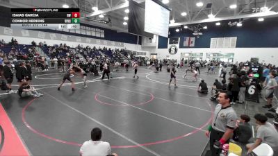 144 lbs Cons. Round 3 - Isaias Garcia, Reign WC vs Connor Herkins, Villa Park High School
