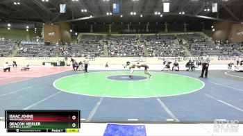 144 lbs Semifinal - Isaac Johns, Woodford County vs Deacon Heisler, Campbell County