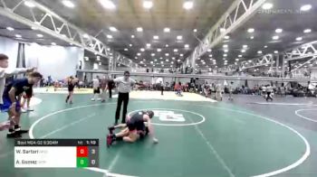 83 lbs Prelims - Wyatt Sartori, Apex vs AJ Gomez, Virginia Team Predator